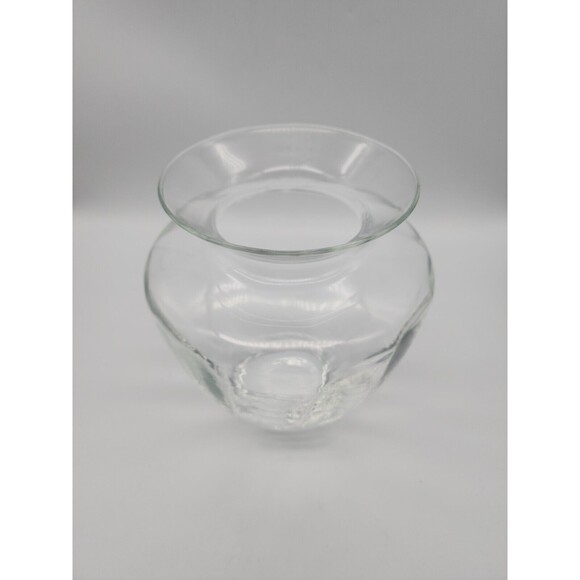 Estate Collection 8" Tall Italian Optic Vase Maritha Vase 1807RC - Picture 2 of 12